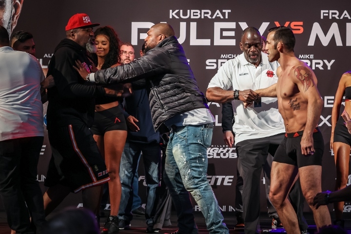 Rampage Jackson Vs Shannon Briggs Full Fight Photos: Shannon Briggs, Rampage Jackson Continue Verbal War at Pulev